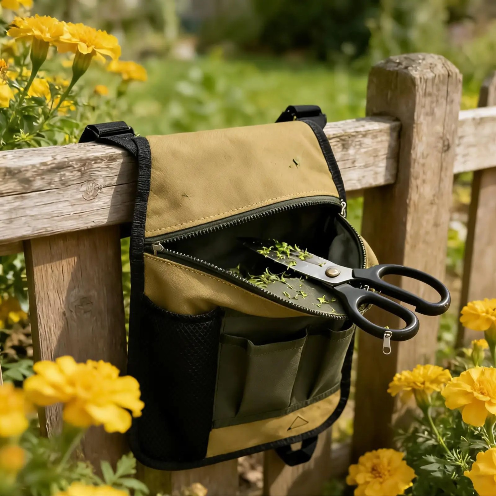 Handy Organizer Garden Tool Pouch – Unisex Utility Belt Apron for Gardening Gift