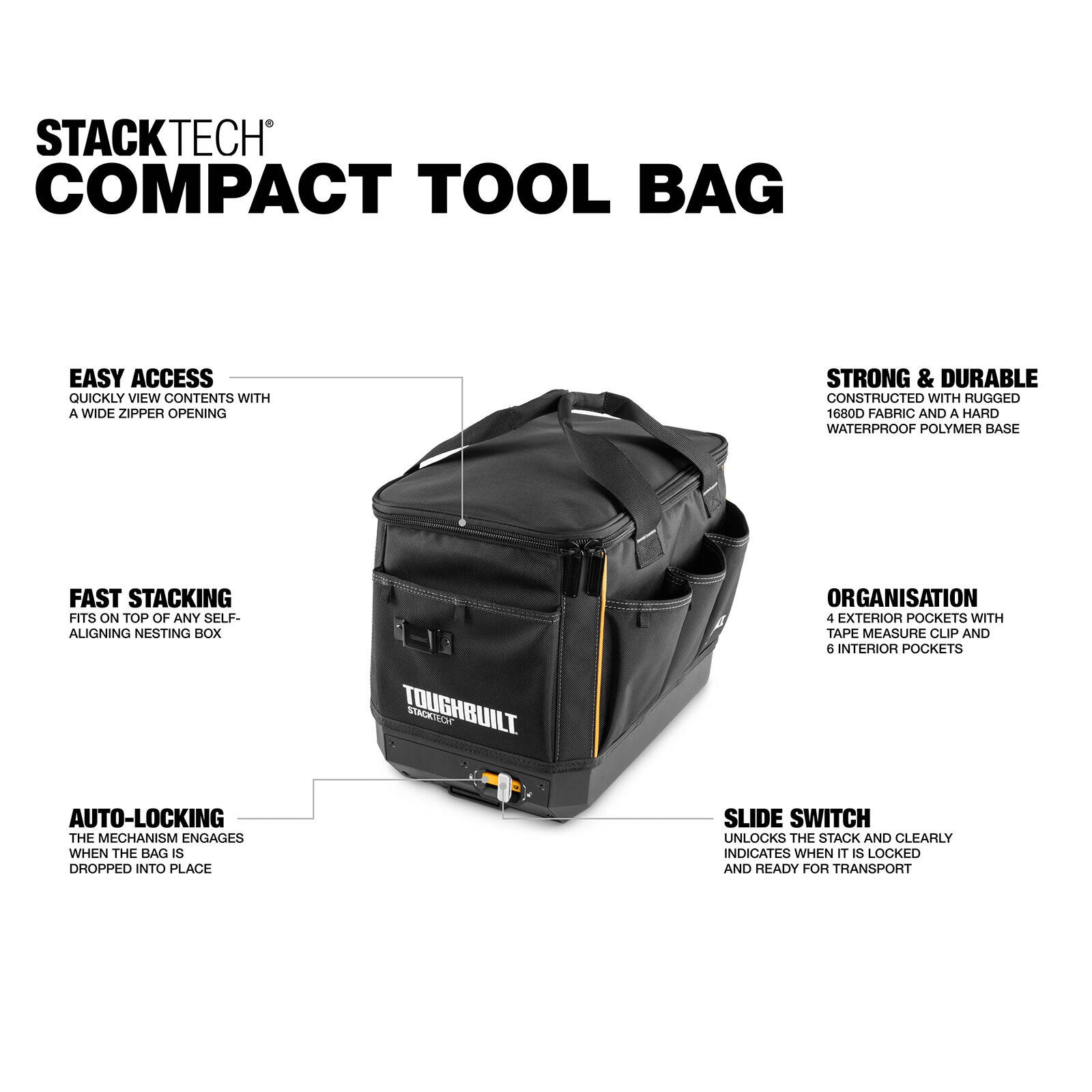 ToughBuilt StackTech Tool Bag