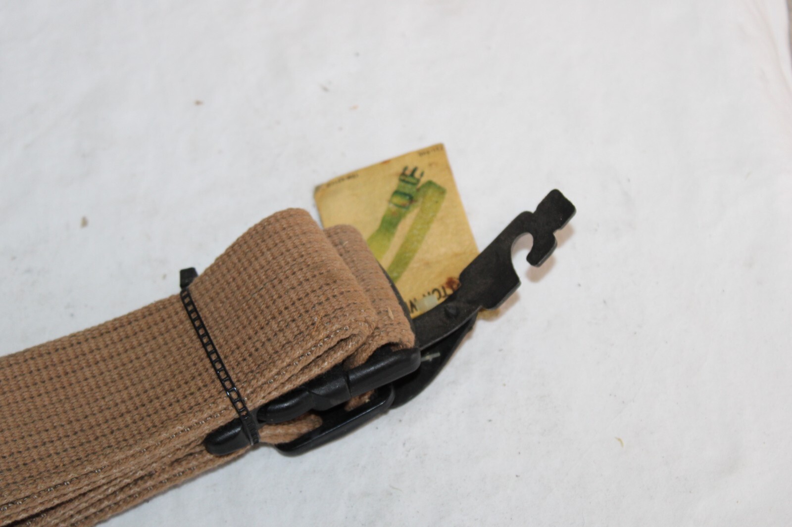 (2) COTTON WEB BELTS – McGuire-Nicholas – Fits to 48″ NEW