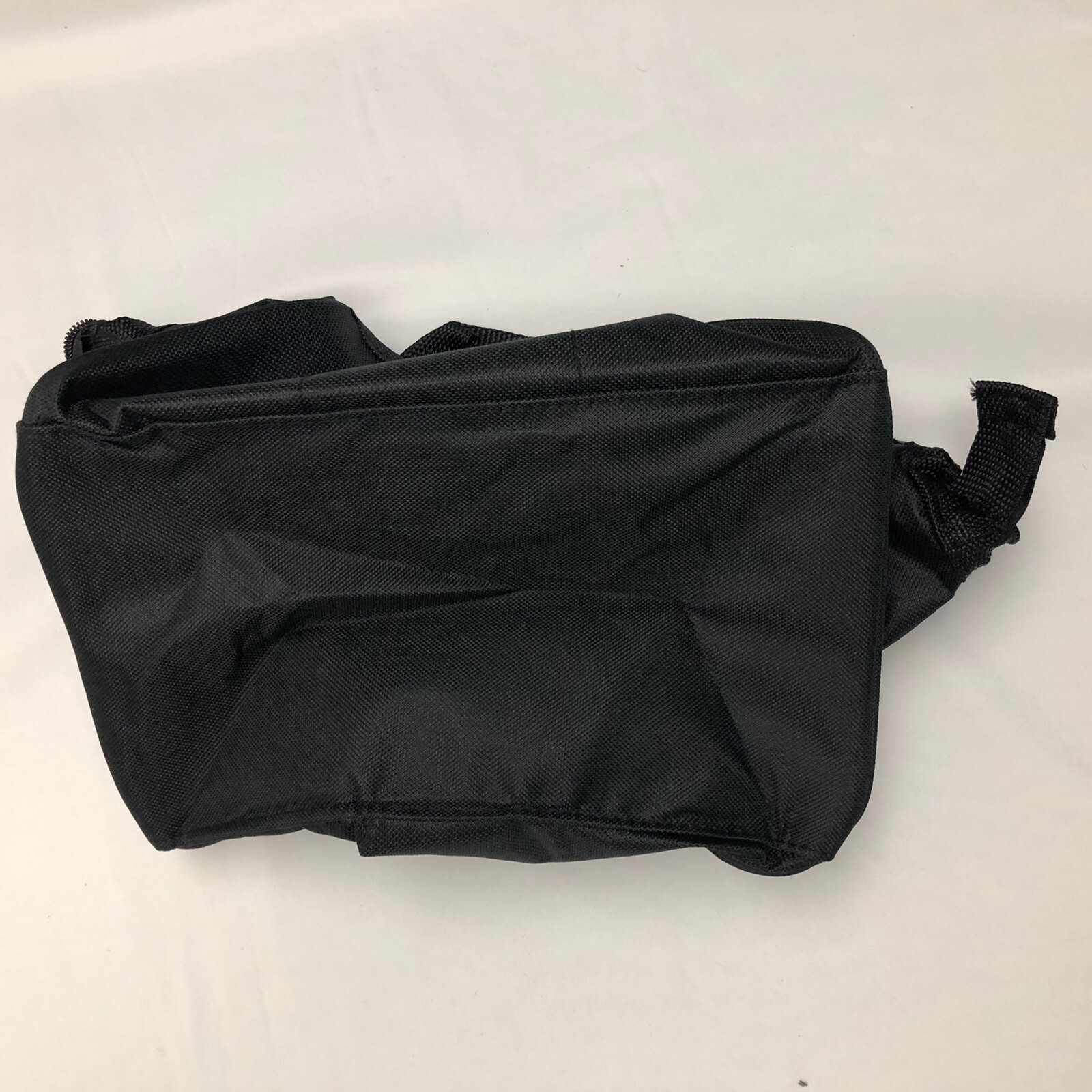 Hyper Tough 12-Inch Polyester Tool Bag, with Full-Length Zipper and Double Strap