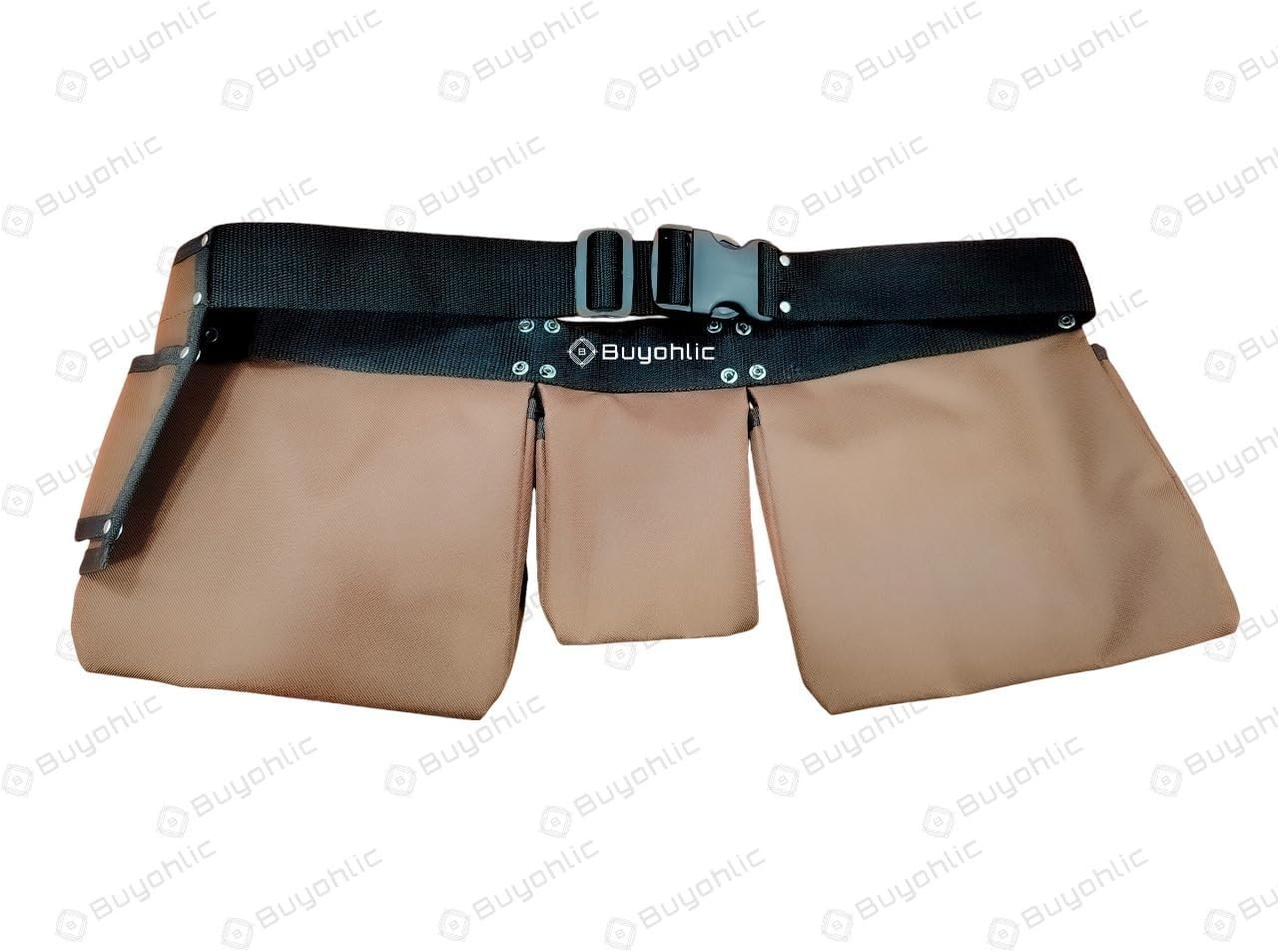 Heavy-Duty Polyester Tool Bag with 11 Pockets With Belt– Double-Sided Design
