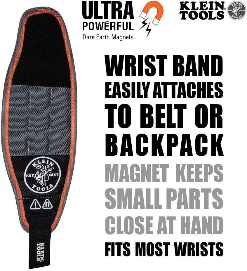 Klein Tools Magnetic Wristband 55895 Tradesman Pro