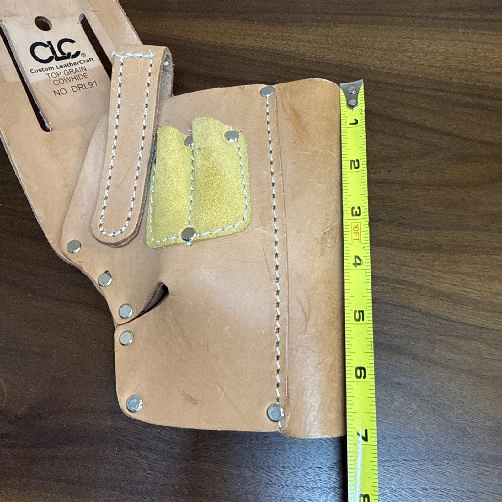 CLC Custom Leathercraft DRL91 Top Grain Cowhide 45 Degree Cordless Drill Holster