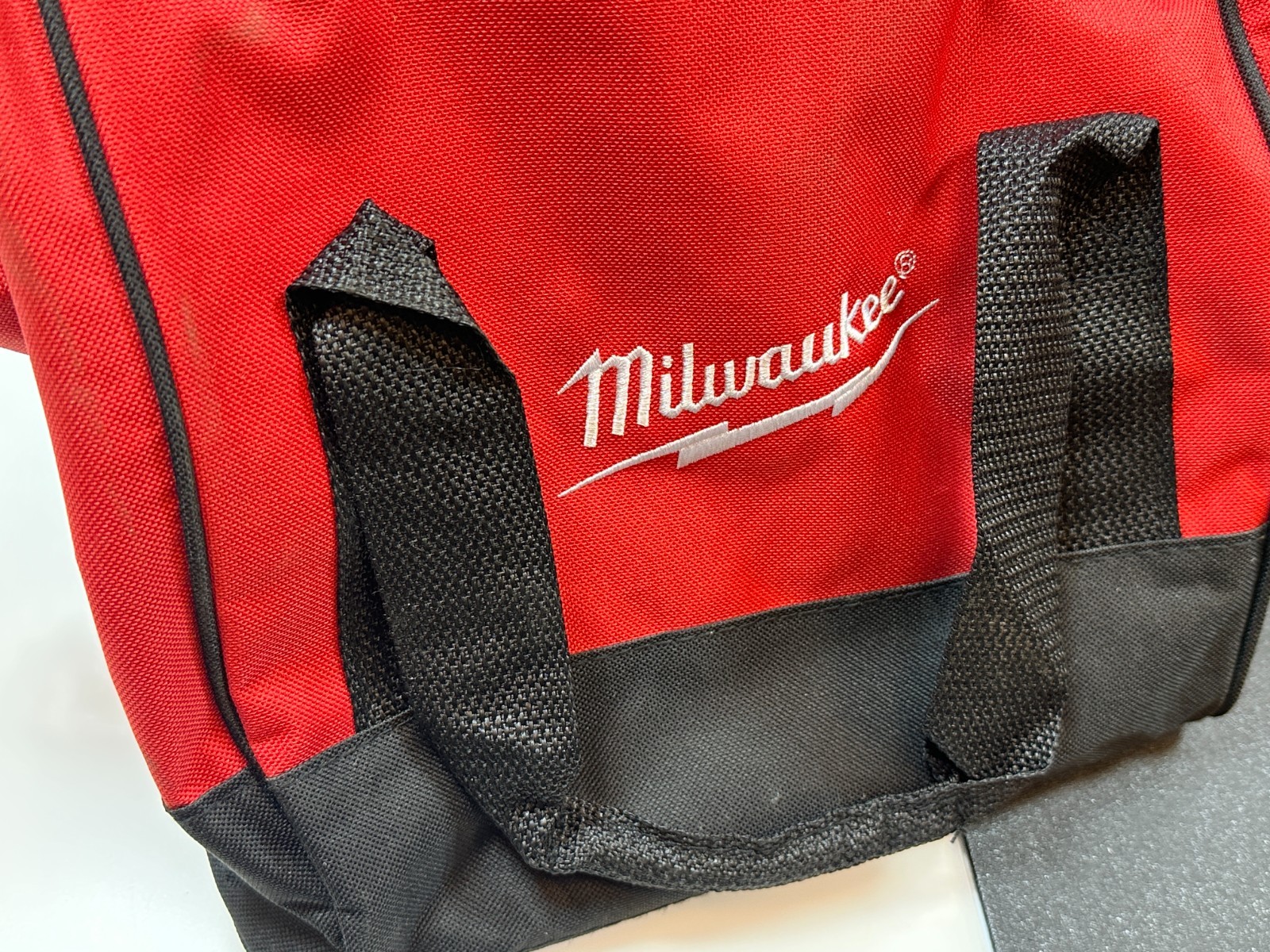 NEW Milwaukee Medium Size Heavy Duty Canvas Contractors Tool Tote Bag