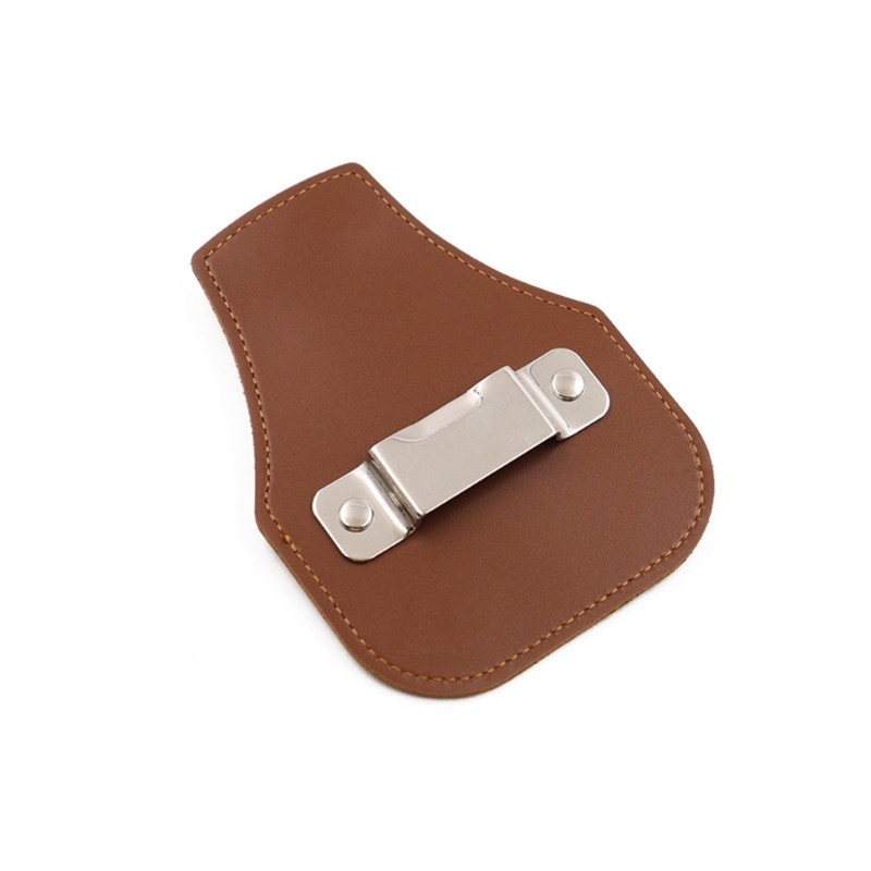 Universal Leather Tape Measure Holder Sheath Pouch Fits 5m 7.5m 10m Belt Clip