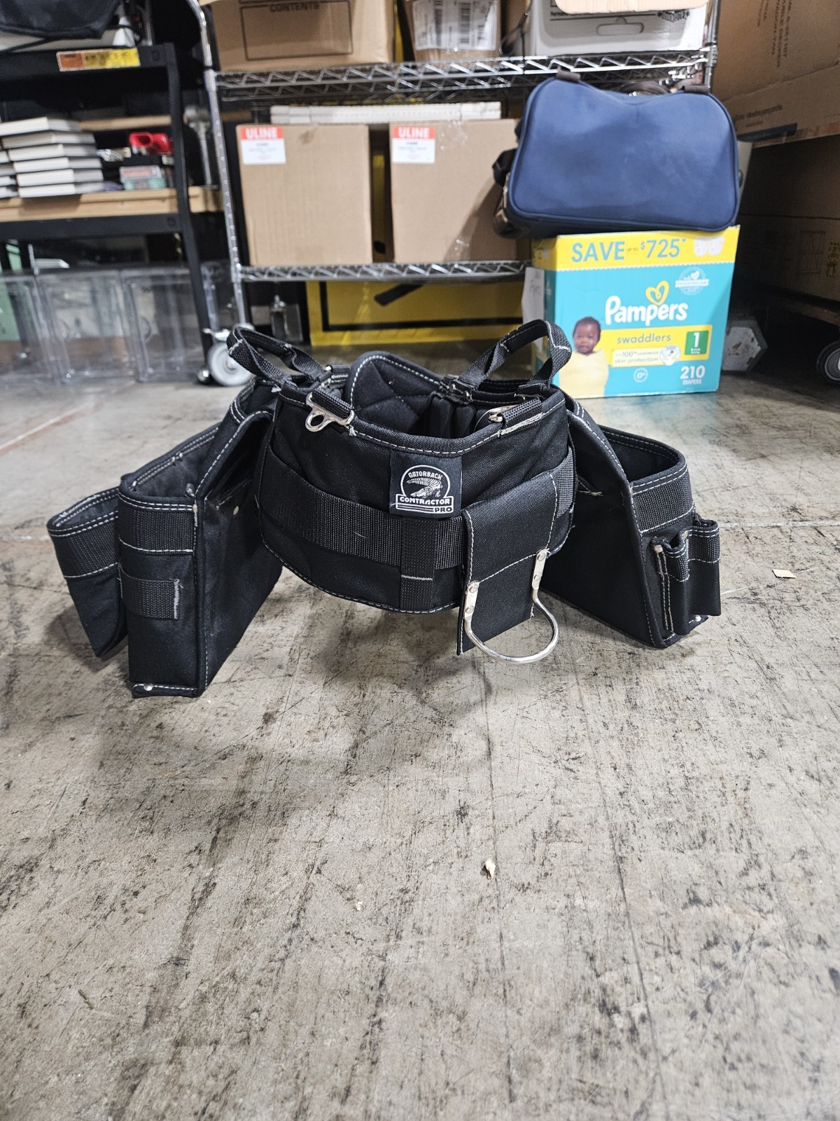 Gatorback Contractor Pro Combo Tool Belt Black Discontinued