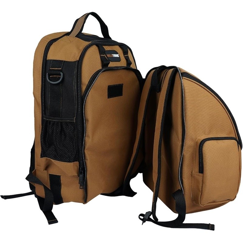 Military Grade Welding Backpack Heavy Duty Detachable Helmet Bag 6000D Nylon New