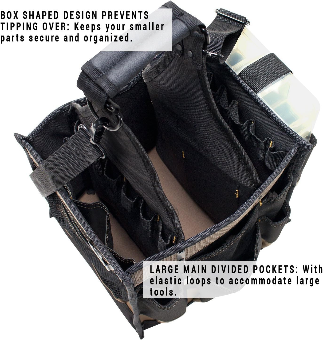 Durable 25 Pocket Tool Carrier – Perfect for Electrical & Maintenance Storage