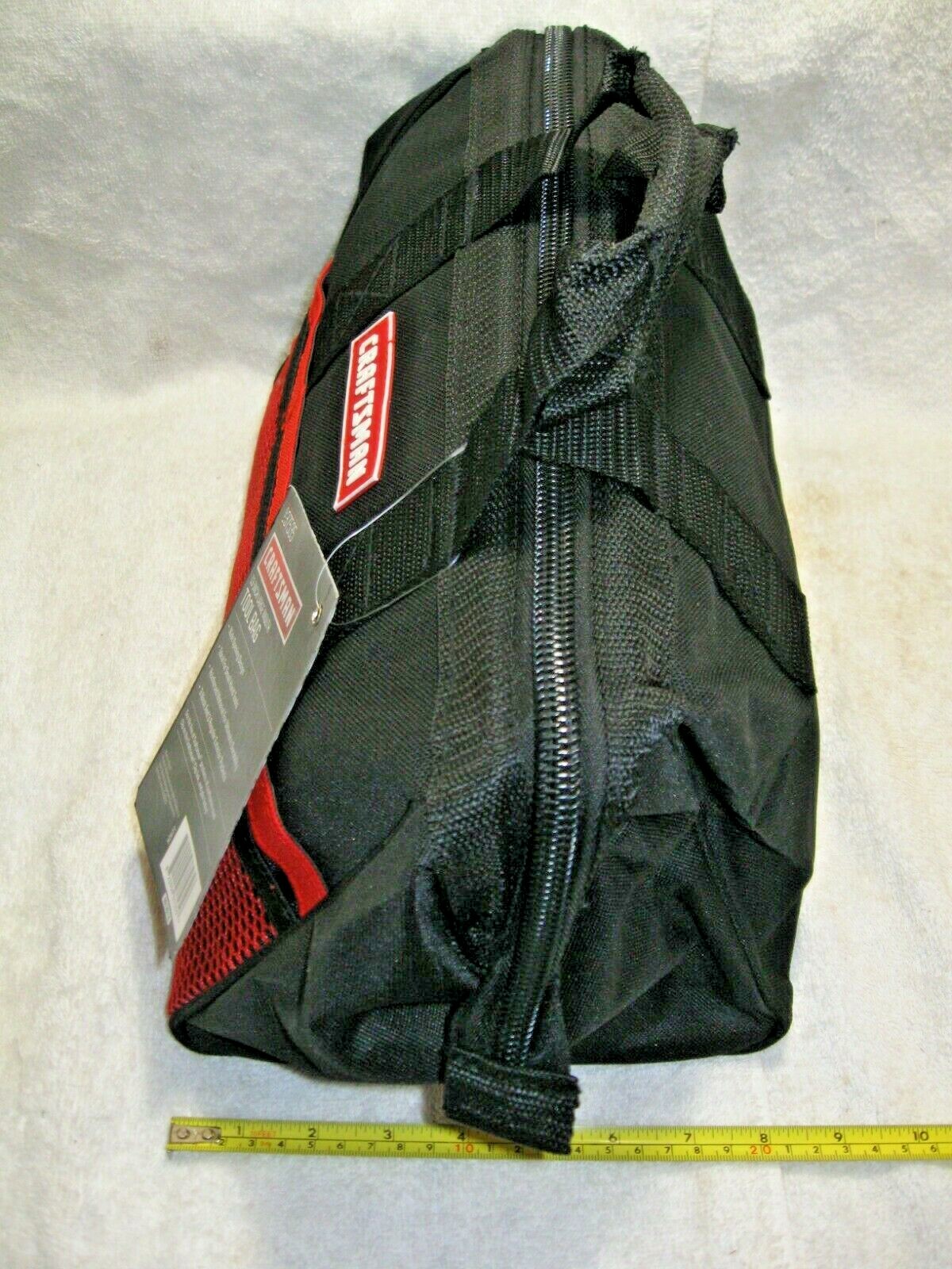 CRAFTSMAN 13″ Large Mouth Tool Bag Roto Zip Ryobi Worx Black & Decker Snap-On RV