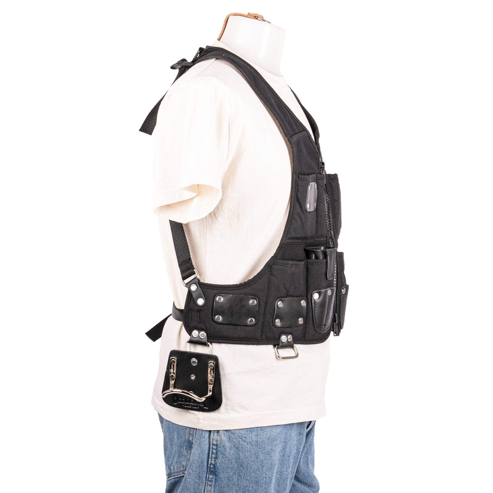 Occidental Leather 2536 SM Builders’ Zip Vest Tool Carrying System