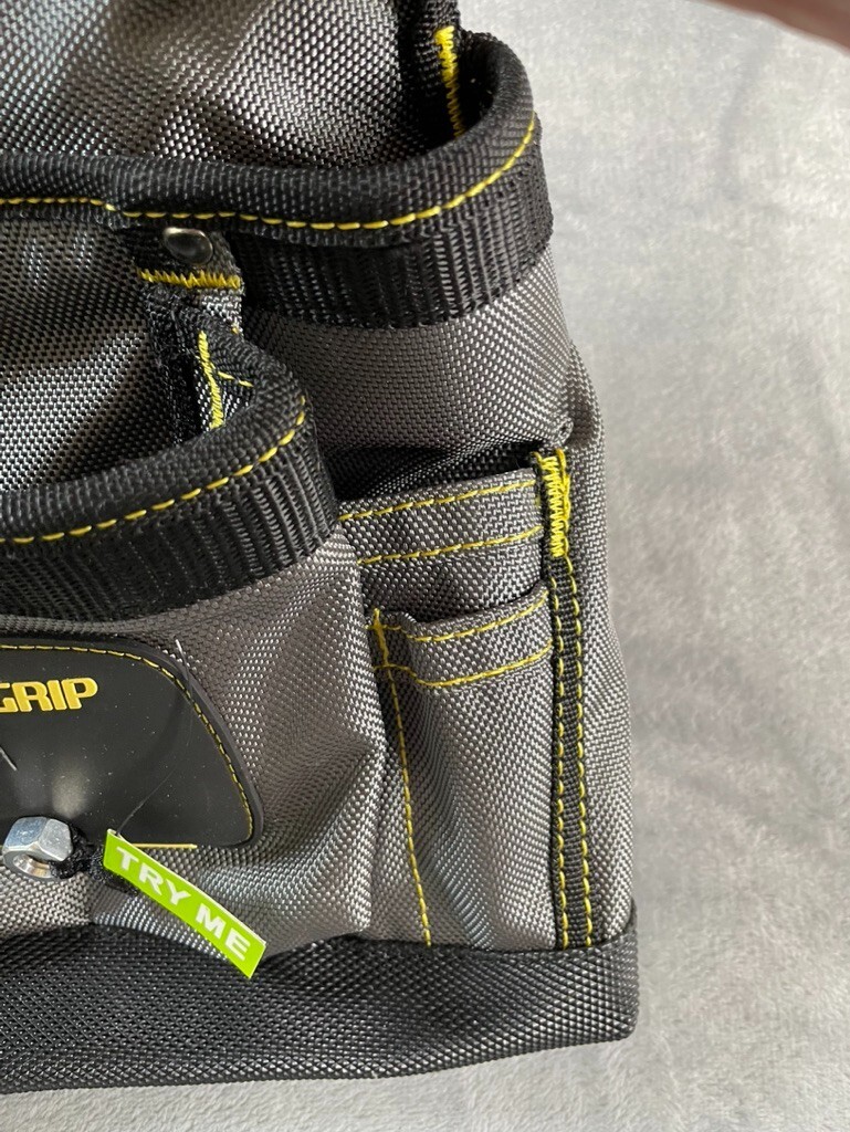 Magno Grip Tool Storage 12 in. 10-Pocket Magnetic Tool Pouch No Belt