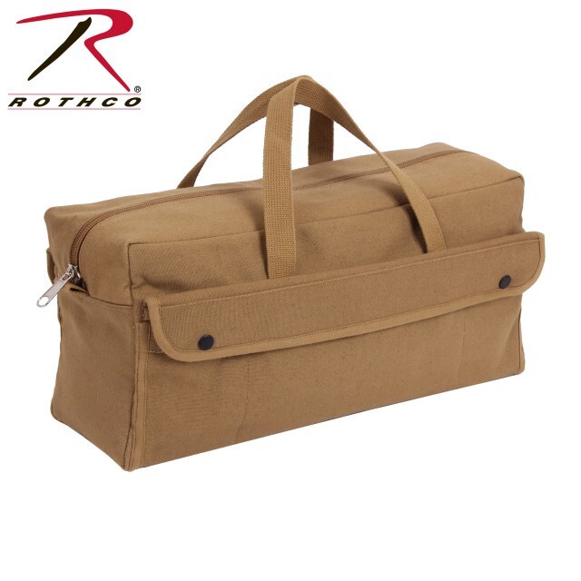Rothco Canvas Jumbo Mechanic Tool Bag – Coyote Brown