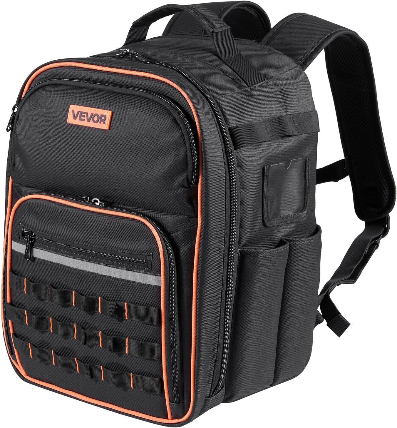 Tool Backpack, 49 Pockets, Heavy-Duty Tools Storage Organizer Work Bags Backpack