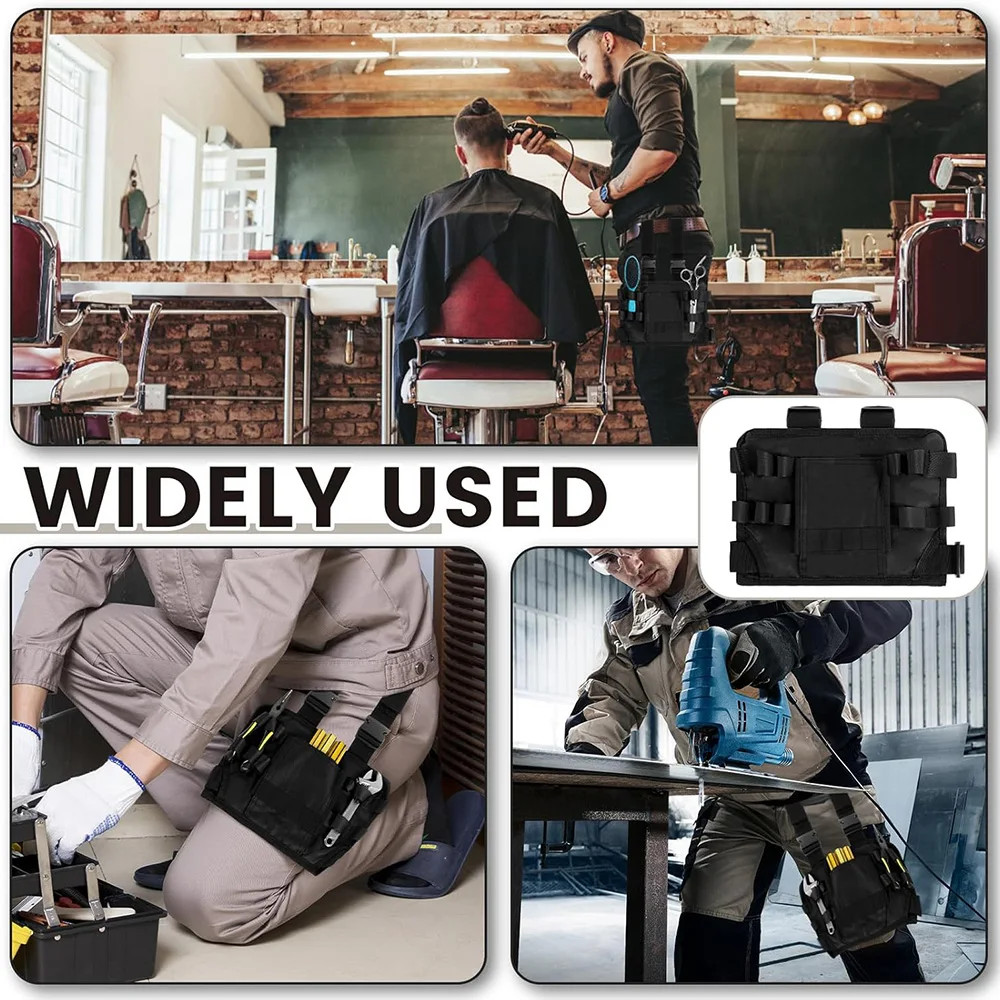 Multi Functional Tool Bag Belt Adjustable Thigh Straps Oxford Cloth Pouch