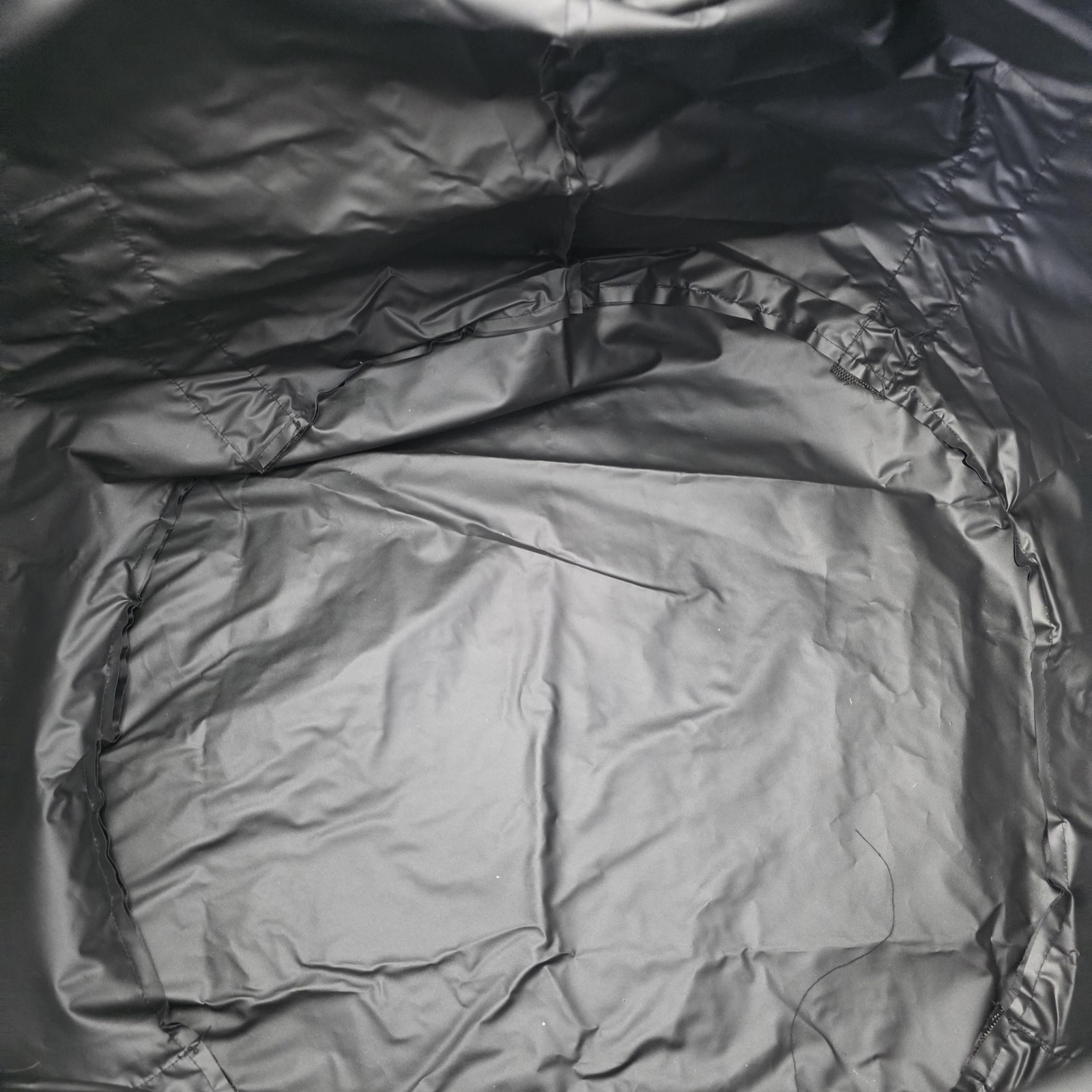 Craftsman Large Black Nylon Round Tool Bag Zippered Carry Tote Storage Case
