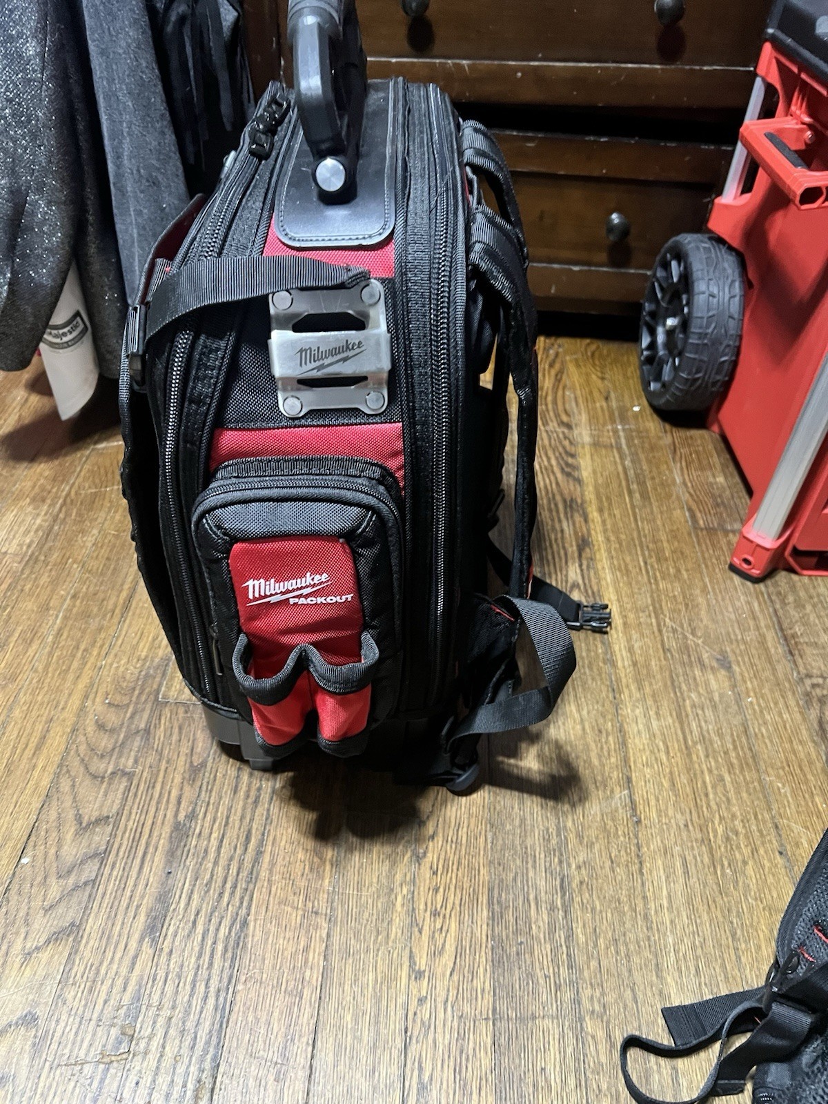 Milwaukee 48-22-8303 PACKOUT Tear Resistant Ballistic Structured Backpack-black
