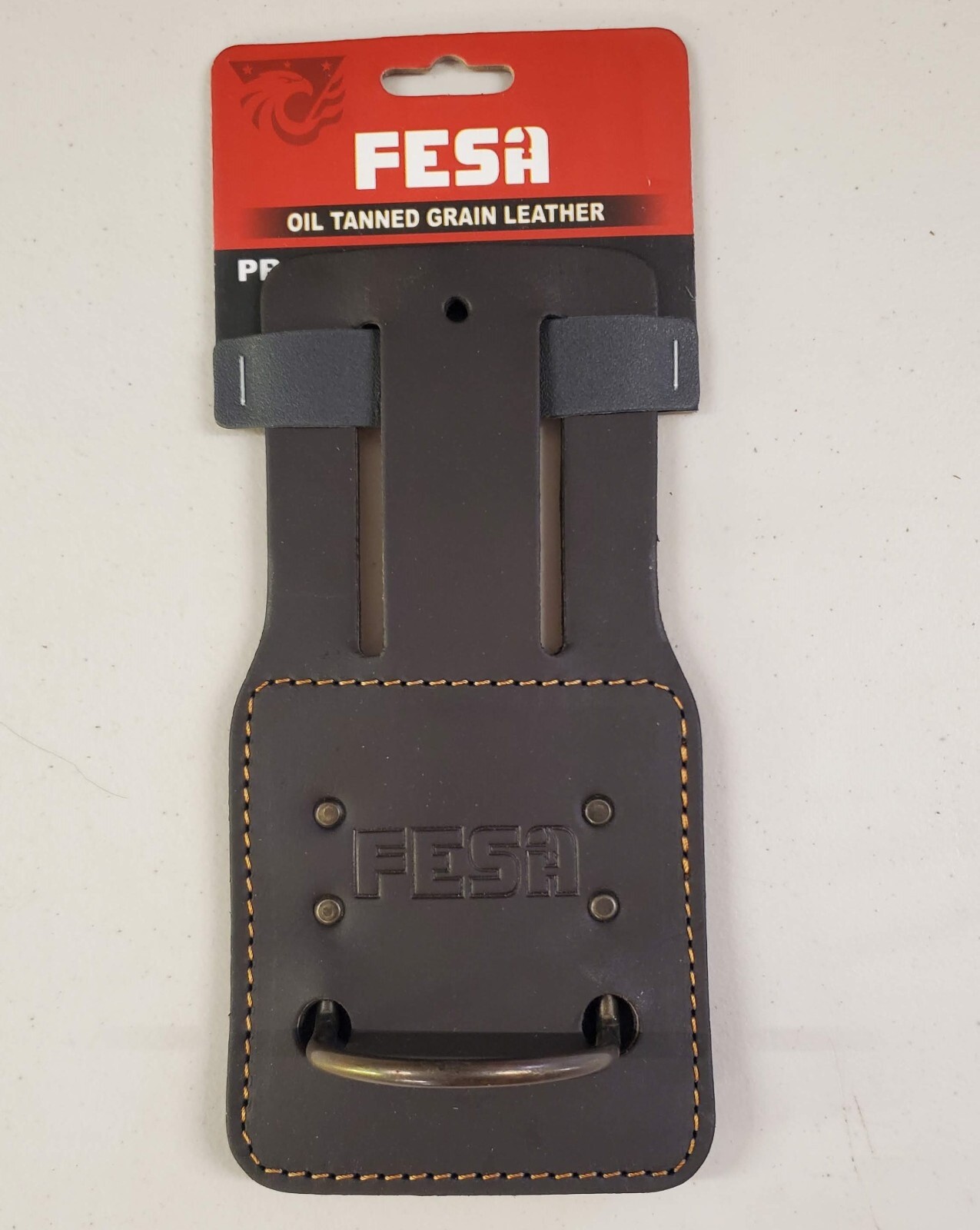 Leather Hammer Holder, Top Grain Leather, Steel Hammer Loop, Handcrafted