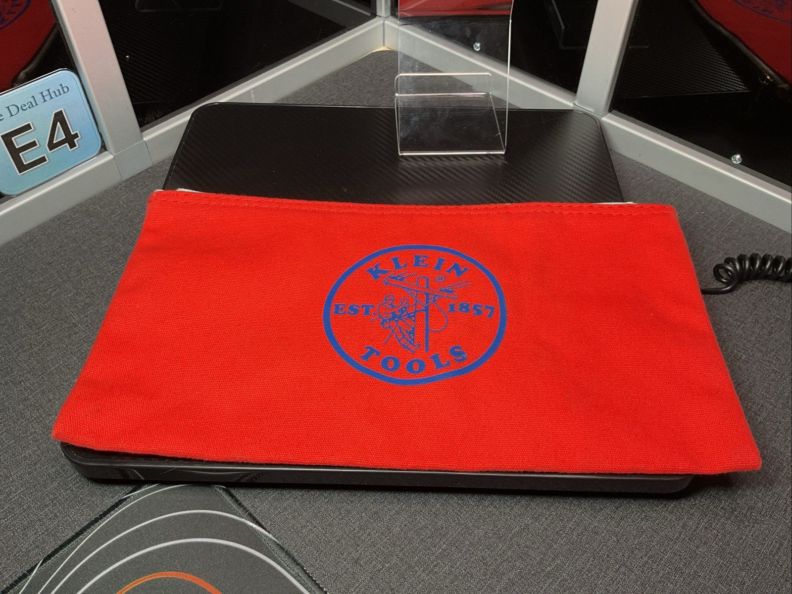 Klein Tools 5140 Zipper Bag Canvas Tool Orange