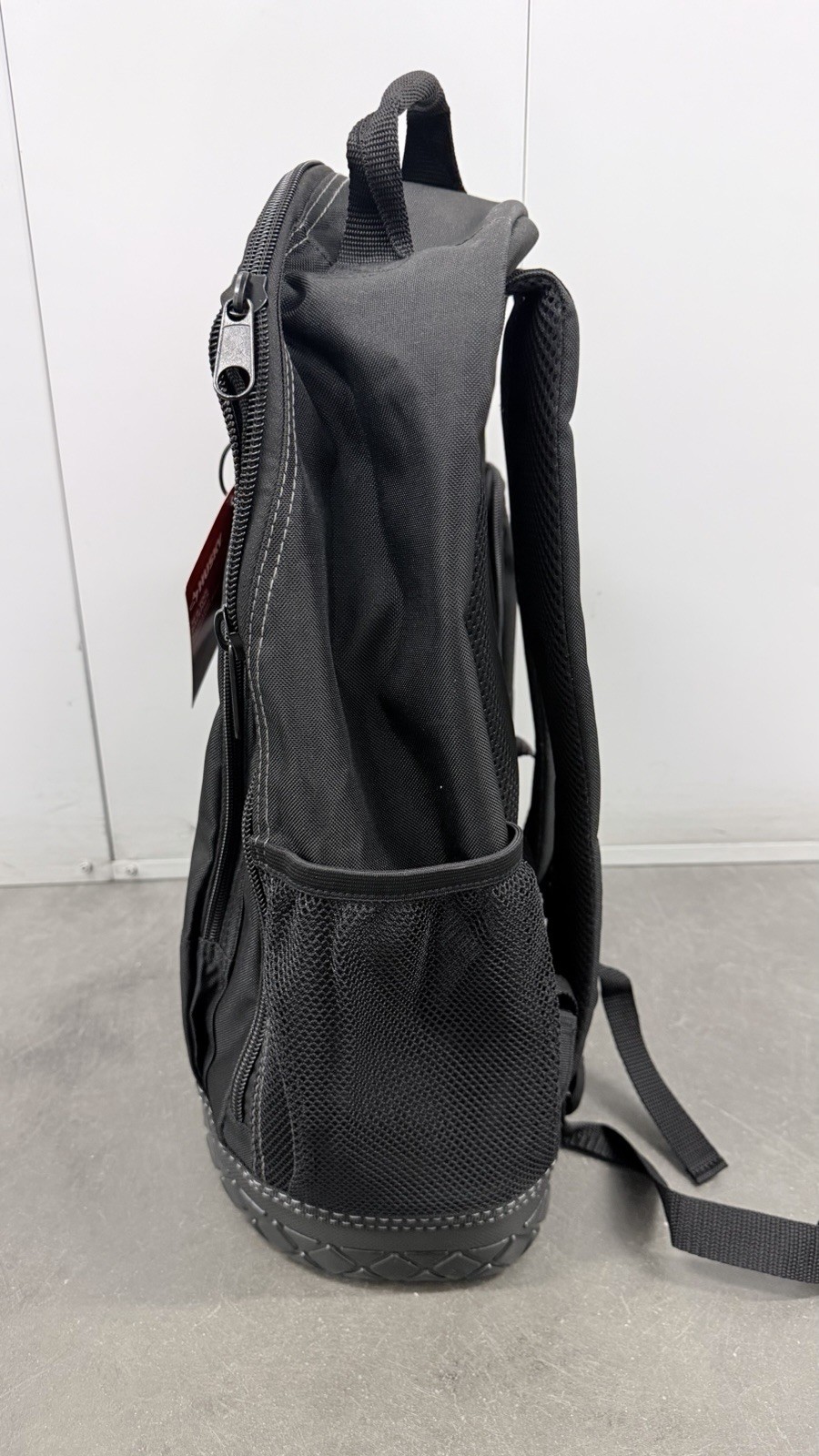 Husky 16 in. Tool Backpack Heavy Duty Rubber Bottom Storage Bag NEW