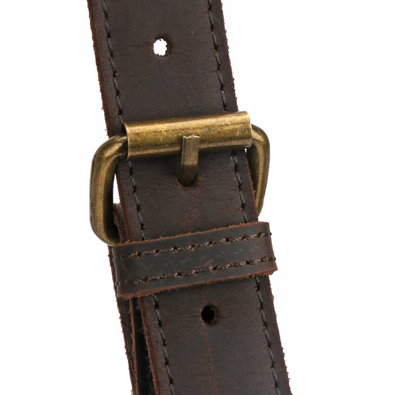 TOURBON Leather Workshop Tools Belt Suspenders Carpenter Chest Strap Padded US