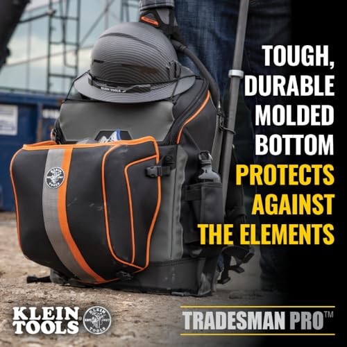 Klein Tools Ironworker Backpack 27 Pockets Fire Resistant