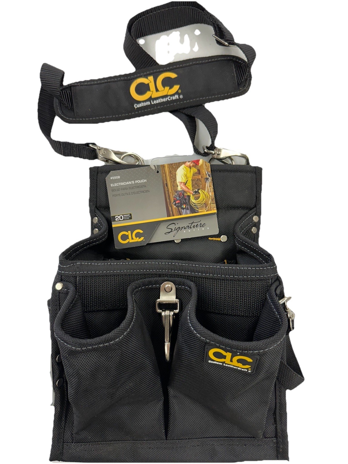 CLC Custom Leathercraft 5508 20 Pocket – Professional Electricians Tool Pouch
