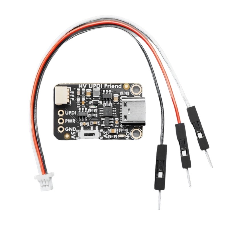 Thin UPDI Programmer Tool For Small Circuits Preassembled Construction