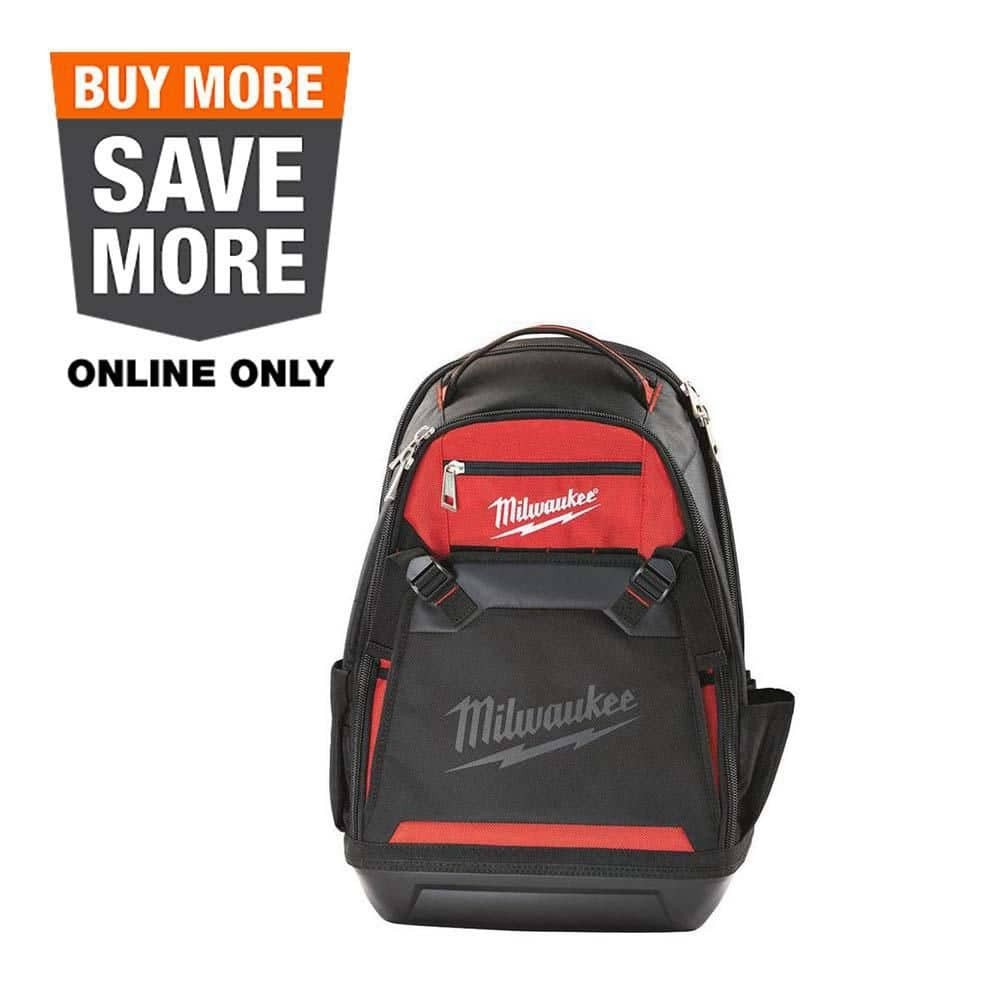 Heavy Duty Tool Backpack 35 Pocket Jobsite Storage Bag 48-22-8200