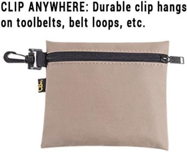 Durable Multi-Purpose Clip-on Zipper Bags – Organize Tools & Parts Efficiently