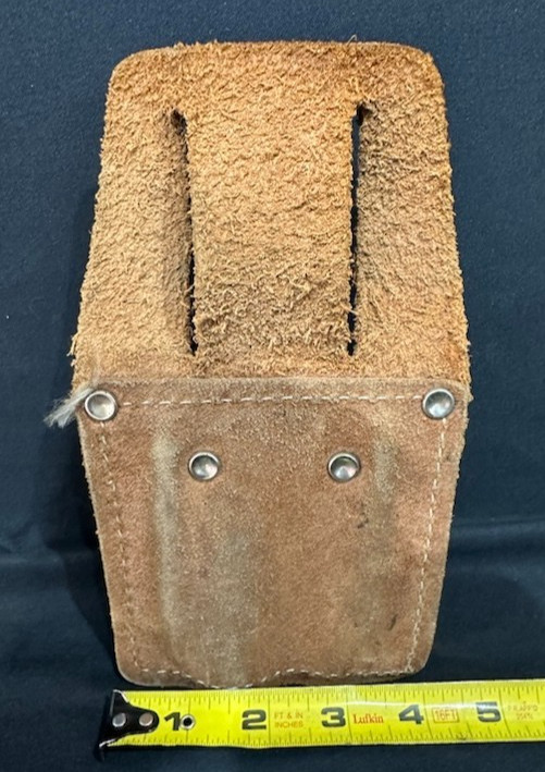 Stanley HH2 Hammer Holster Cowhide Leather Metal Hoop Hammer Holder for Belt