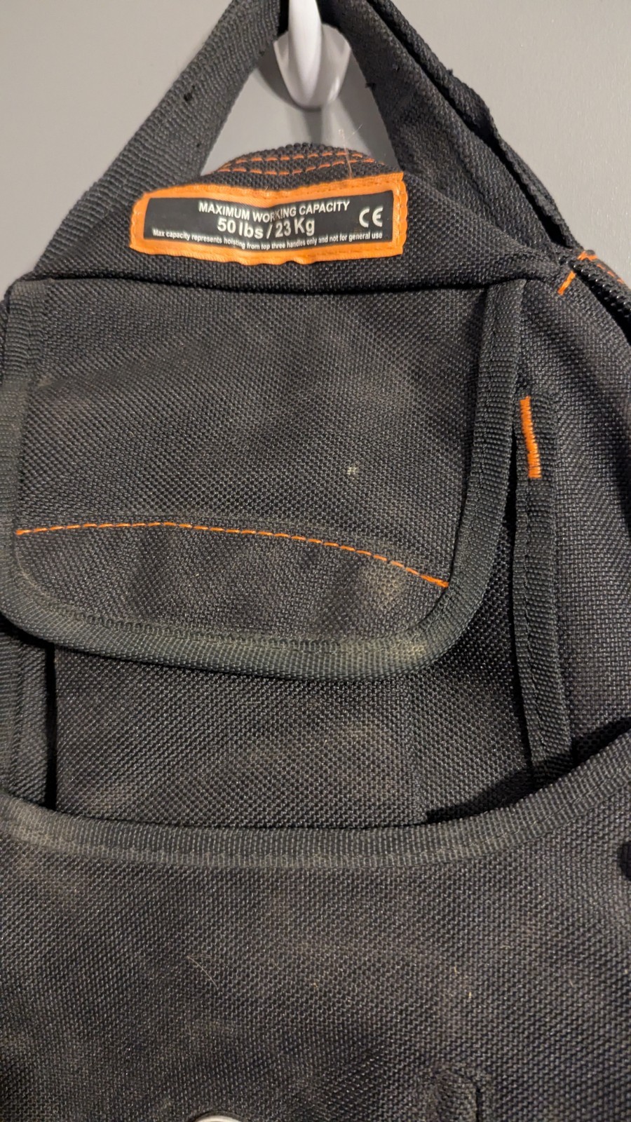 Ergodyne Arsenal 5843 Tool Backpack Dual Compartments Black Regular