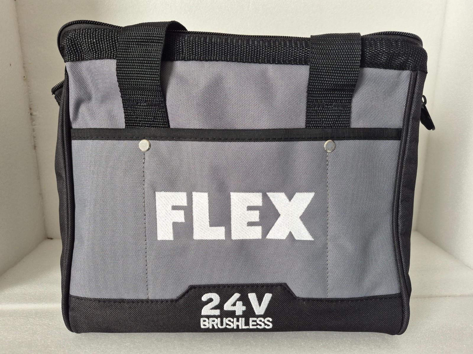 FLEX 24V heavy duty Tool Bag 12”x 9”x 9” Medium Tool Bag Only (New From Kit)