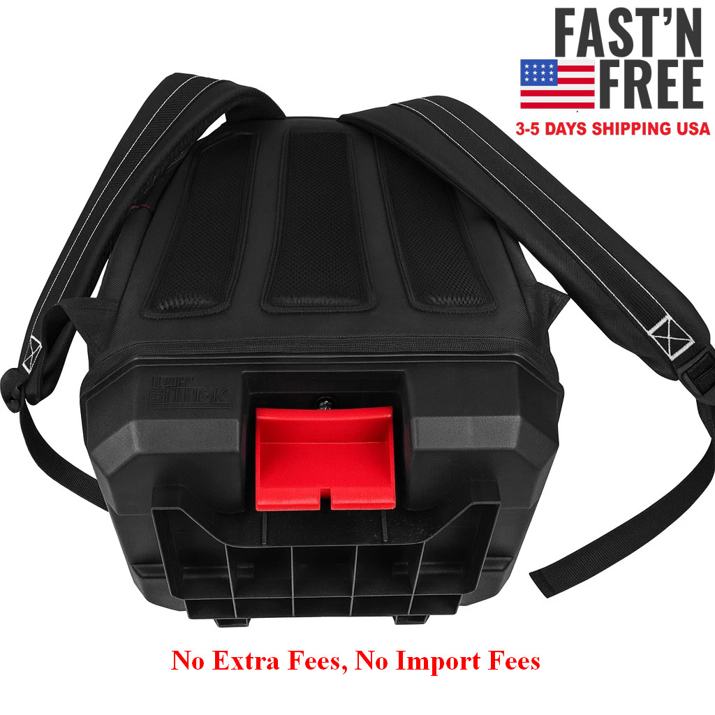 Hyper Tough Stackable Tool Backpack Organizer Heavy Duty Jobsite Storage Bag