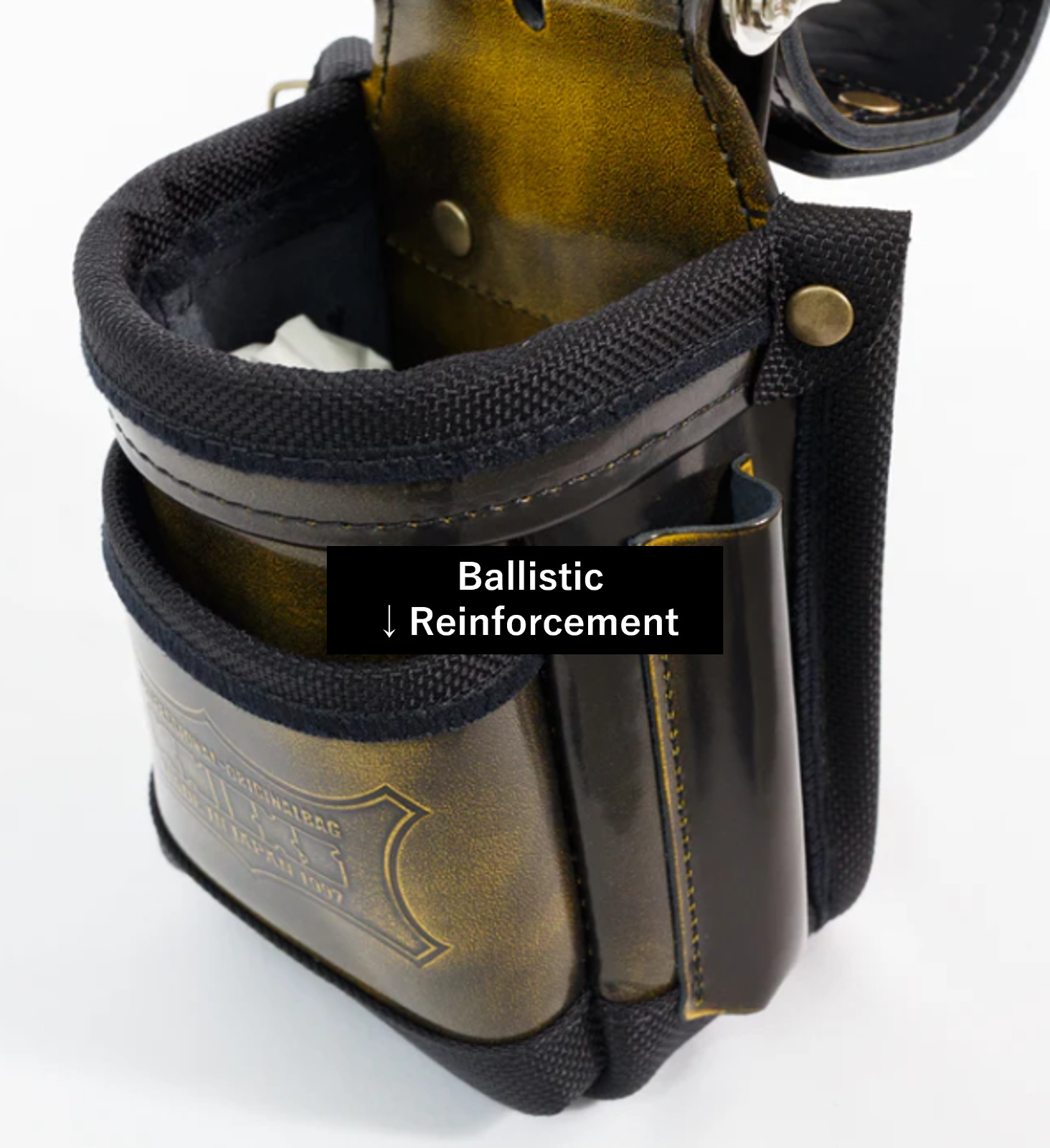 KNICKS [ ADV-201VADX-Y ] YELLOW Lather Tool Belt Pouch Japanese Pro Quality