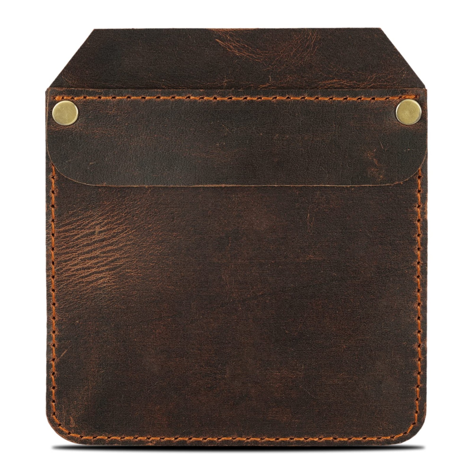 Genuine Leather Pocket Protector for Men, Durable Tool Pouch for Jeans, Brown…