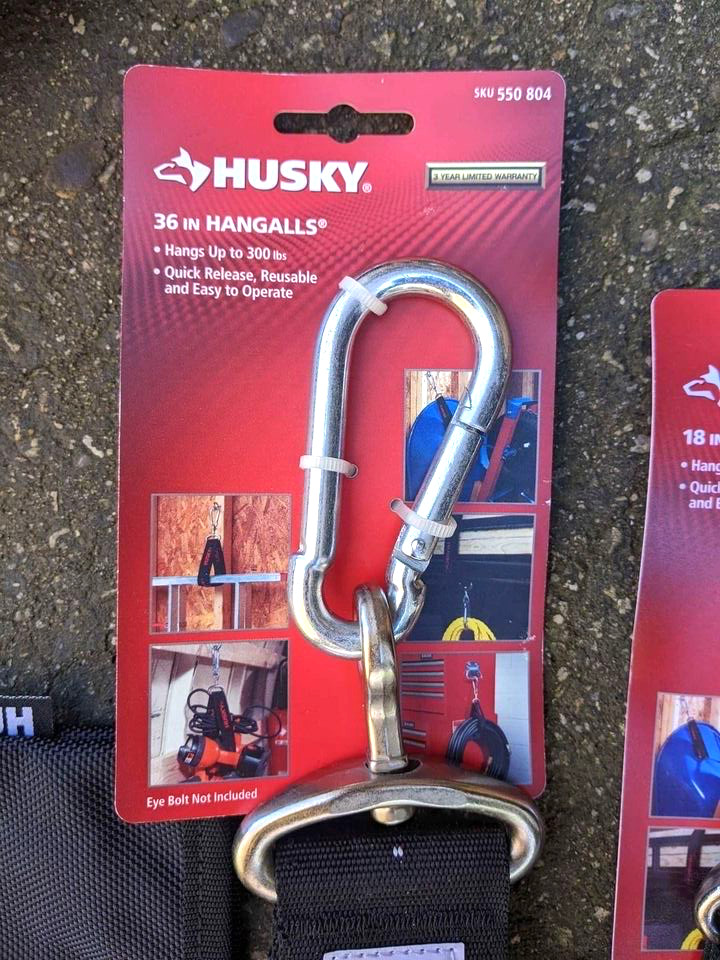 NEW HUSKY TOOLS NYLON BAG 12″ 257-759 POUCH DOCUMENT BAGs HANGALLS 18″ 36″