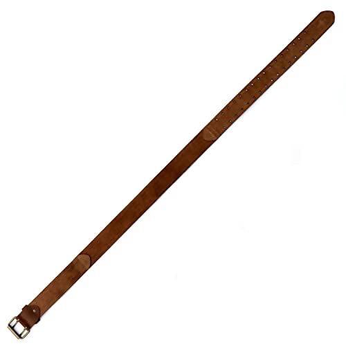 Tourbon Leather Workshop Tool Work Belt 2” Wide With Double Prong Tongue Roller