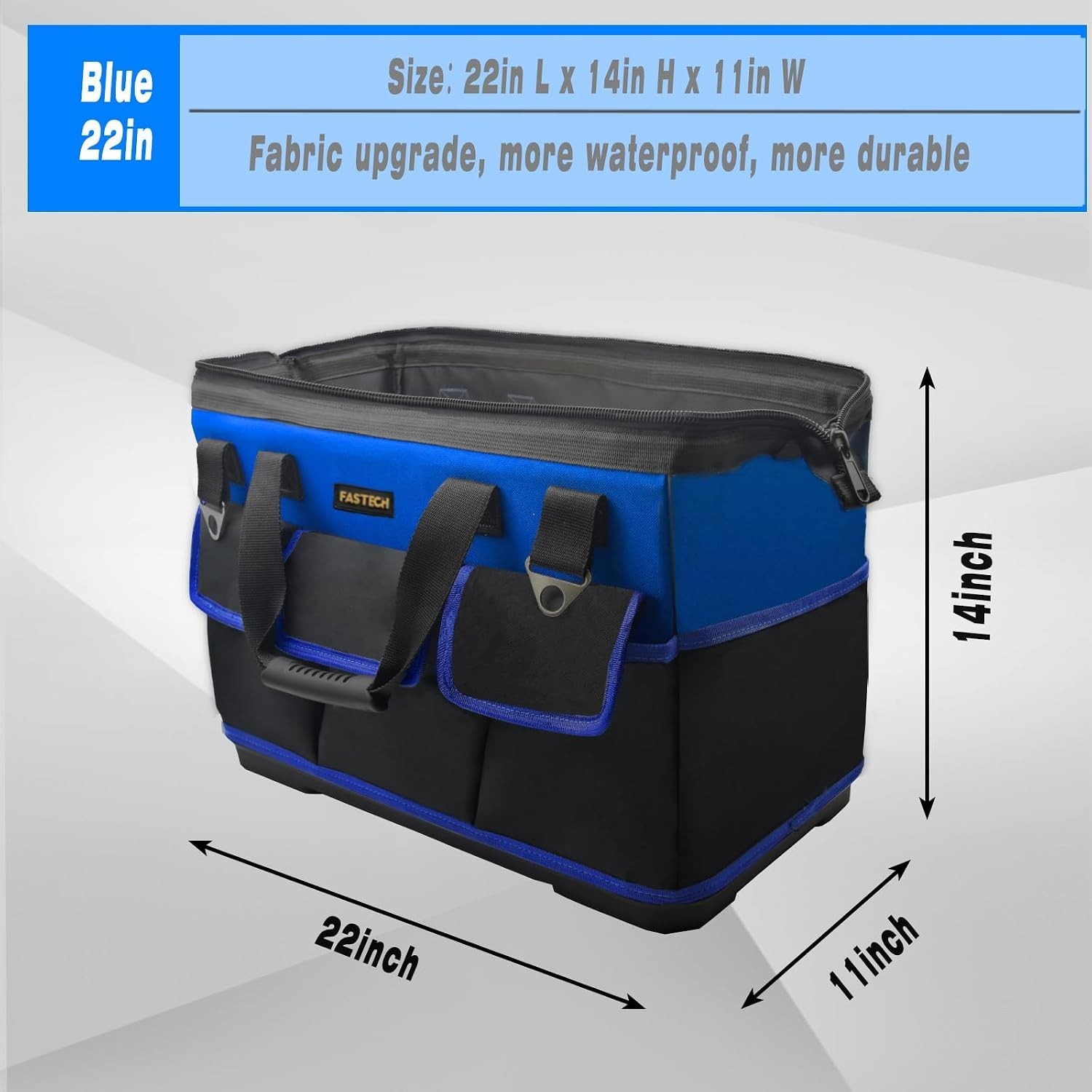 Sturdy 22 Inch Tool Carrier with Adjustable Strap – Ideal for DIY Enthusiasts