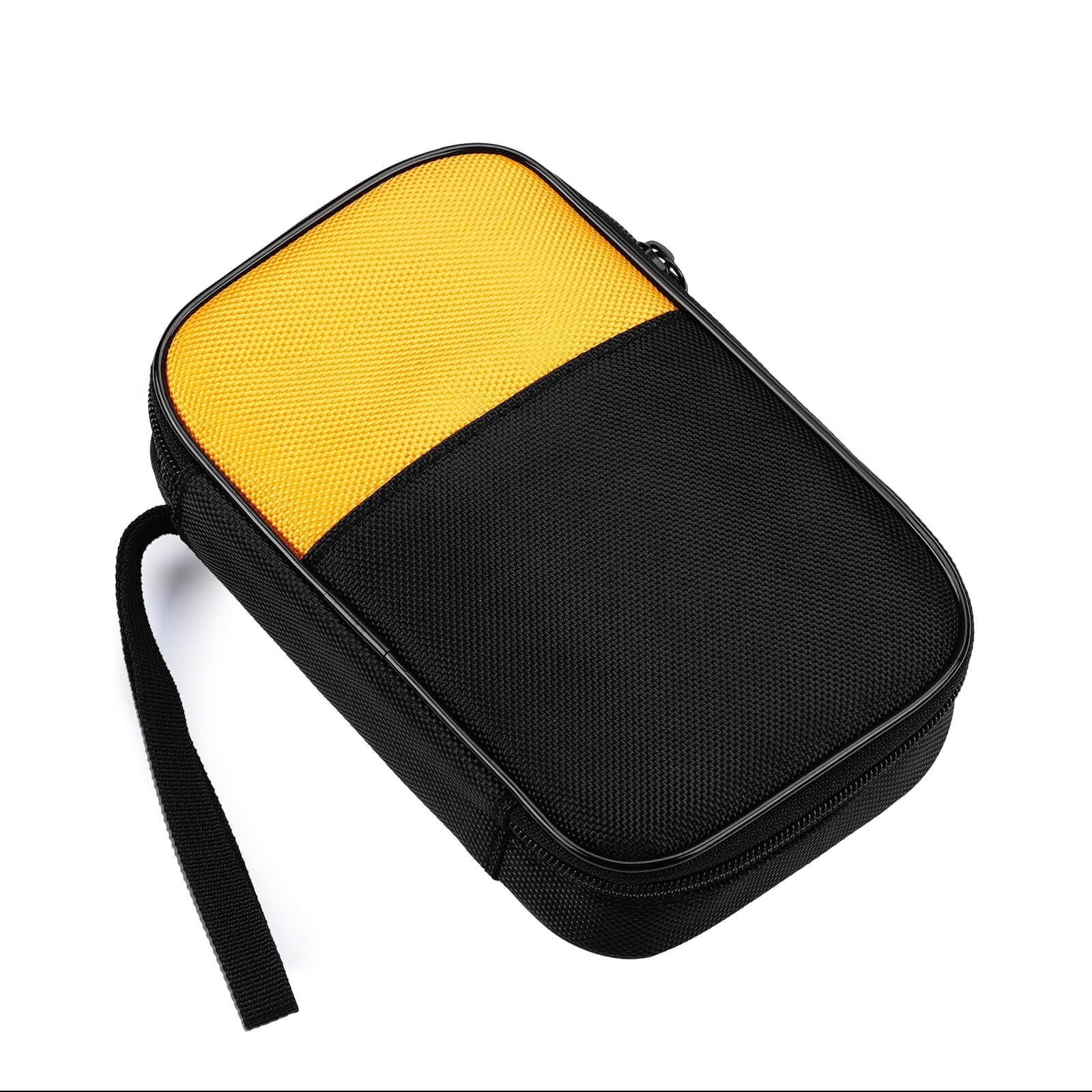 Soft Tool Carrying Case for Digital Multimeters – Shock-Proof, Zippered, Wrist S