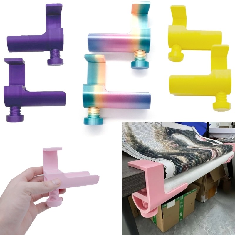 Space Saving 3D Printed Canvas Roller System Support For Diamantine Art Creation