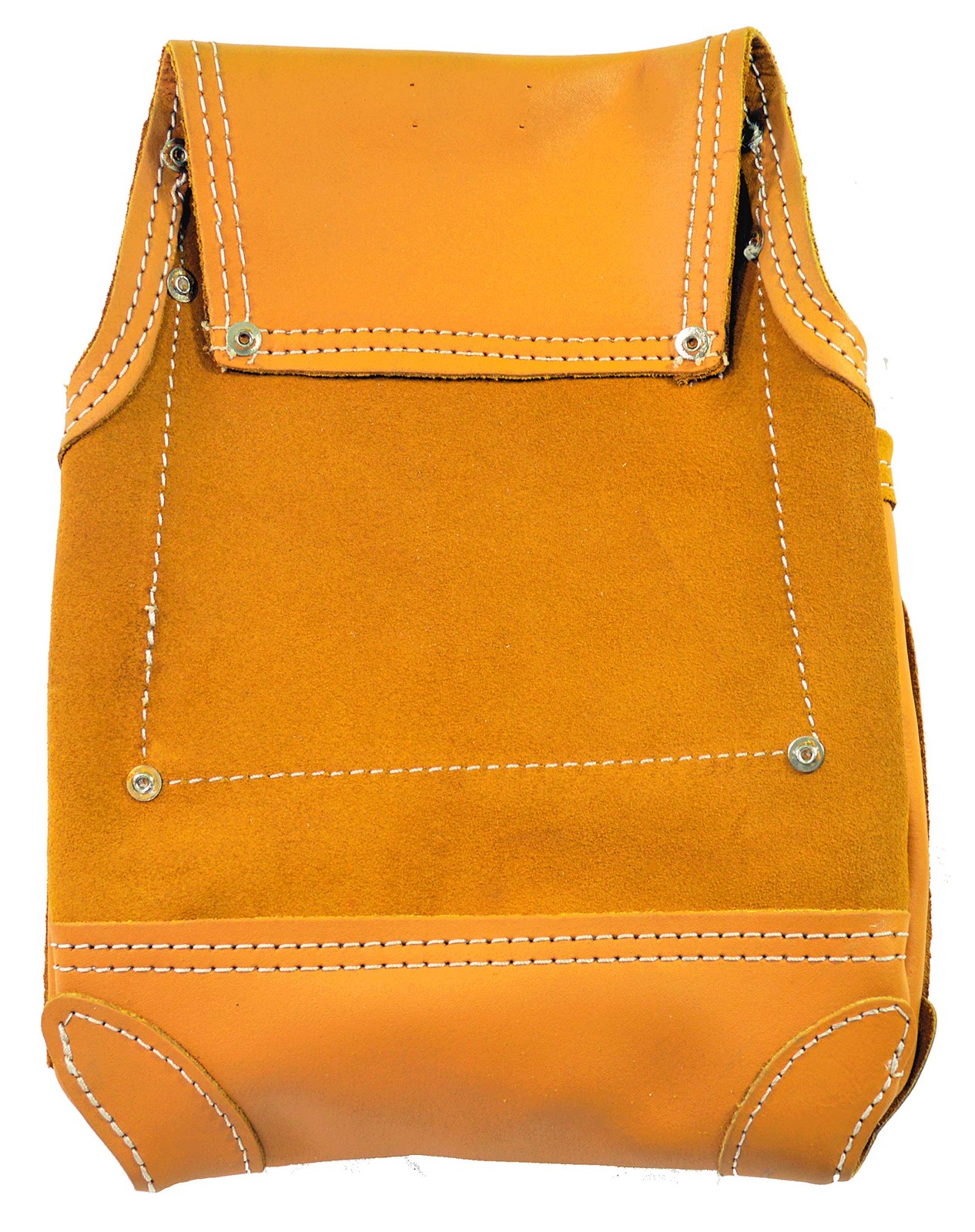 McGuire-Nicholas 689 MB 10 Pocket Pro Carpenter Pouch in Tan Full Grain