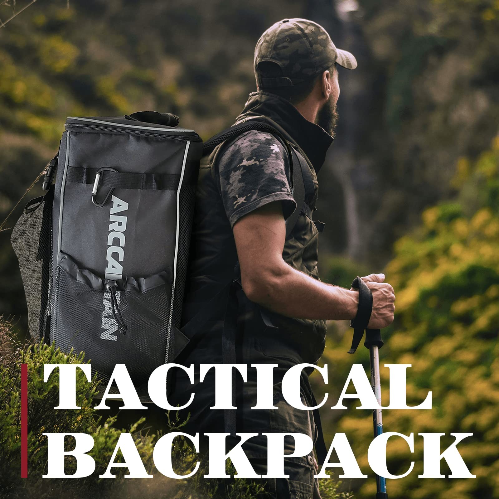 Arccaptain Welding Tools Backpack Large Capacity Tactical Welding Helmet Tool