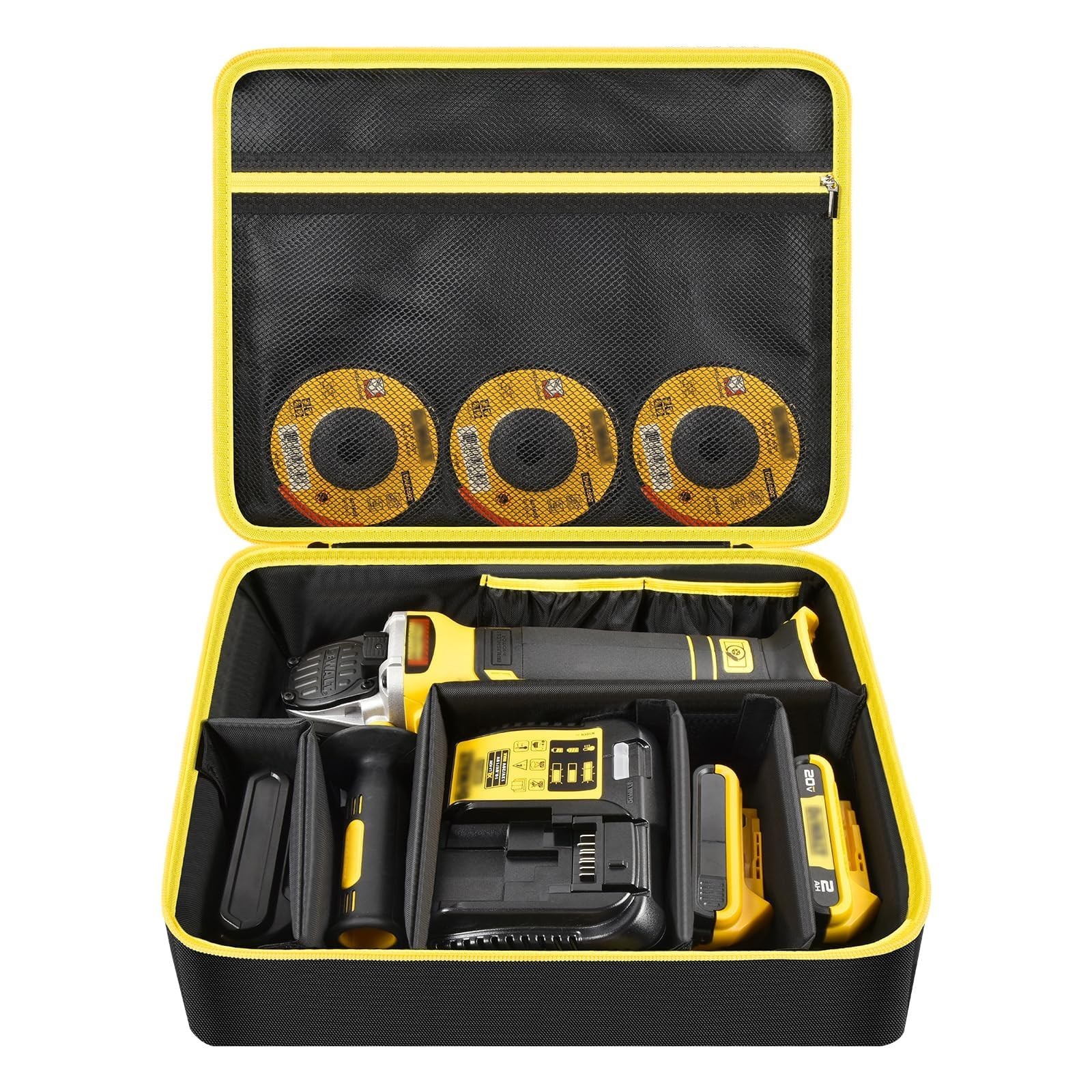 Storage Bag for 20V MAX Angle Grinder & FLEXVOLT Brushless Tools, Battery & Char