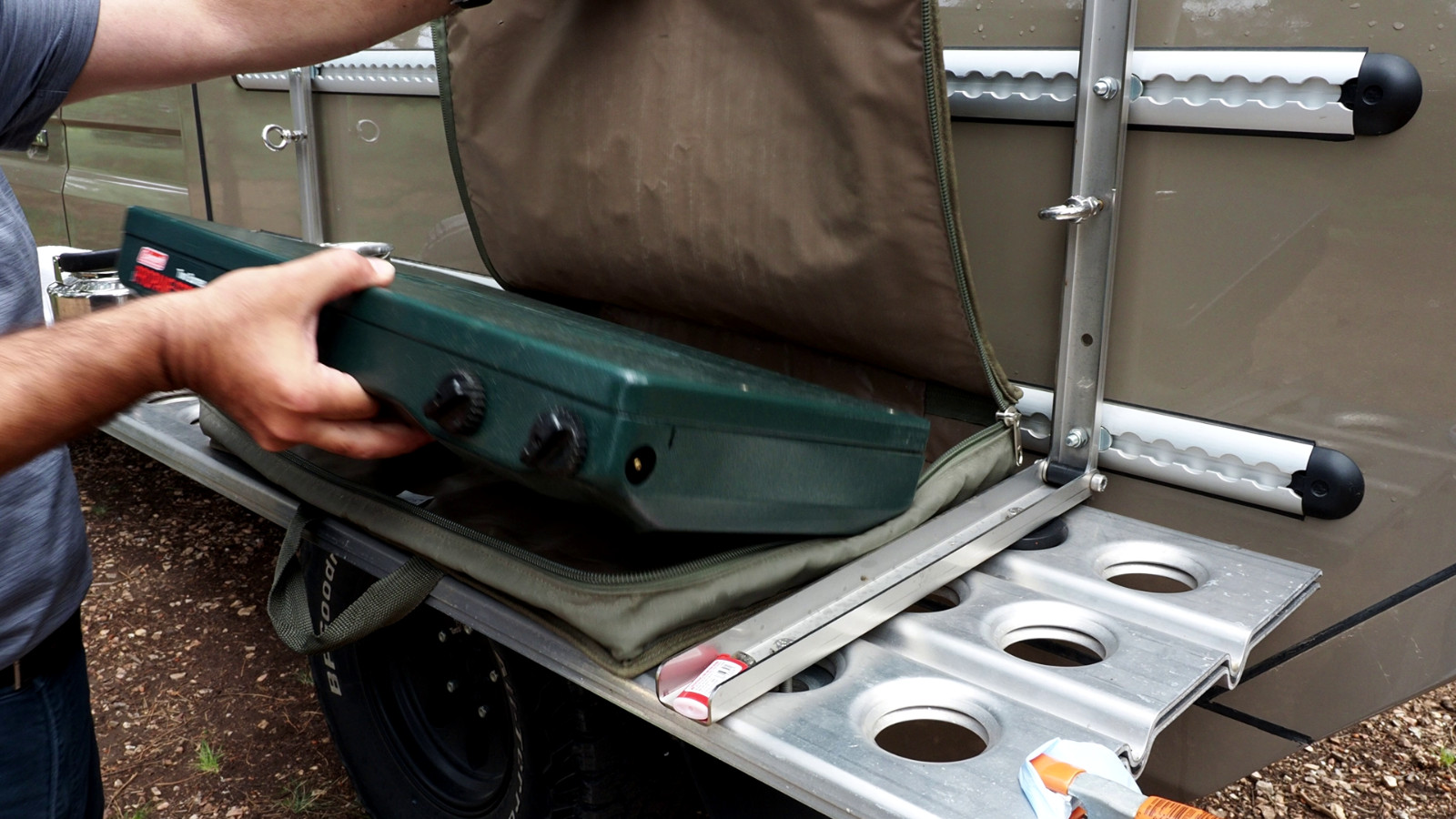 Full Canvas 2 Stove Bag fits Coleman or other stoves