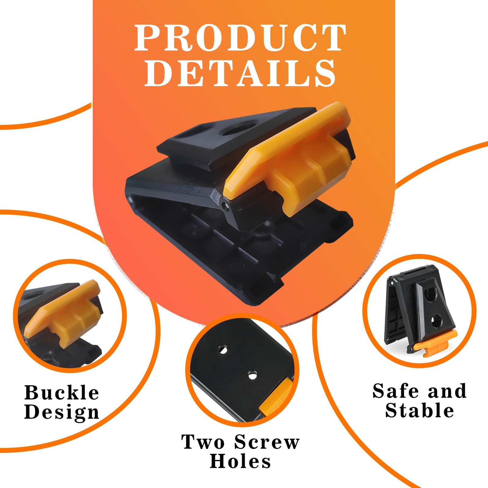 2 Pcs Tool Belt Clip for ToughBuilt Tool Belt & Pouches | Compatible with TOU…