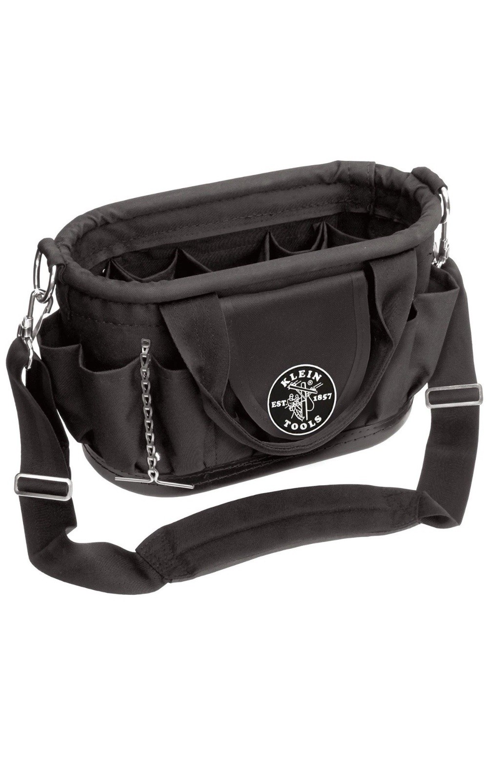 Klein Tools 58890 Polyester 17-Pocket Tool Tote with Shoulder Strap