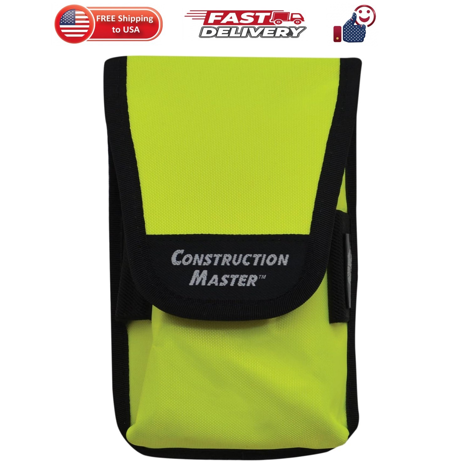 5010-BB2 Soft Tool Belt Case, Green/Black Large