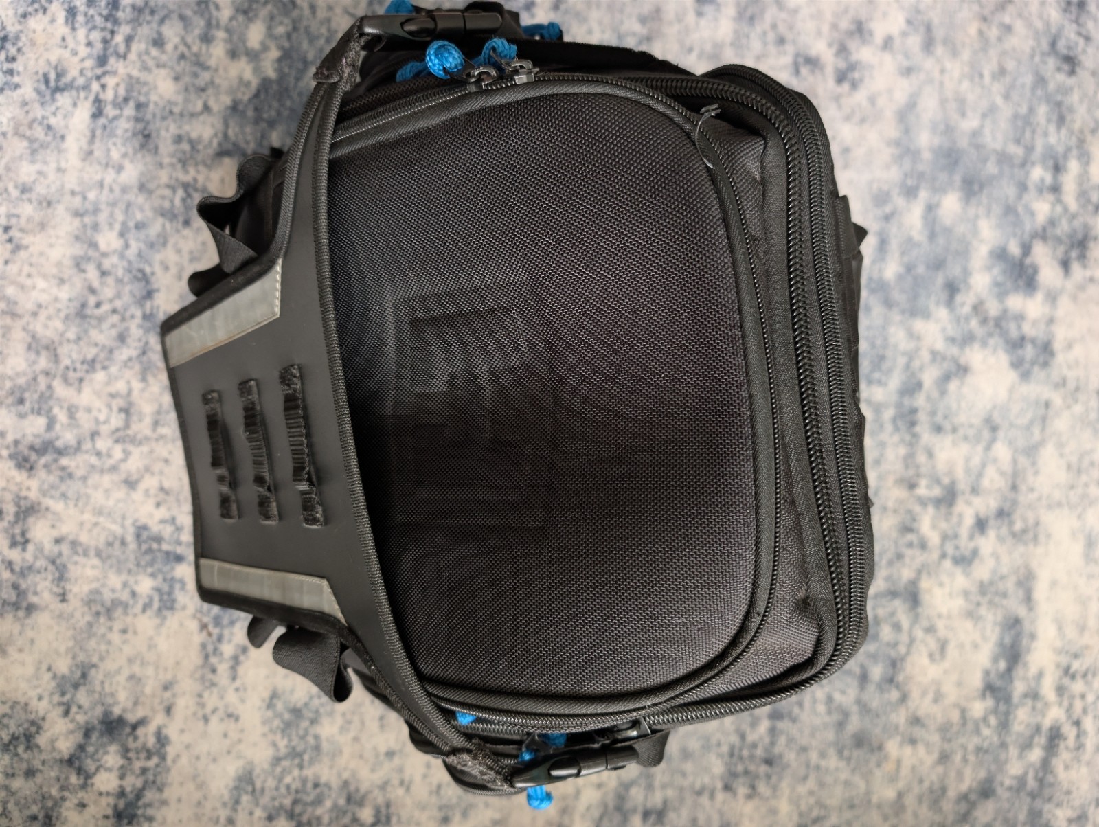 HART Tool Backpack Organizer Heavy Duty Storage Bag Black Blue