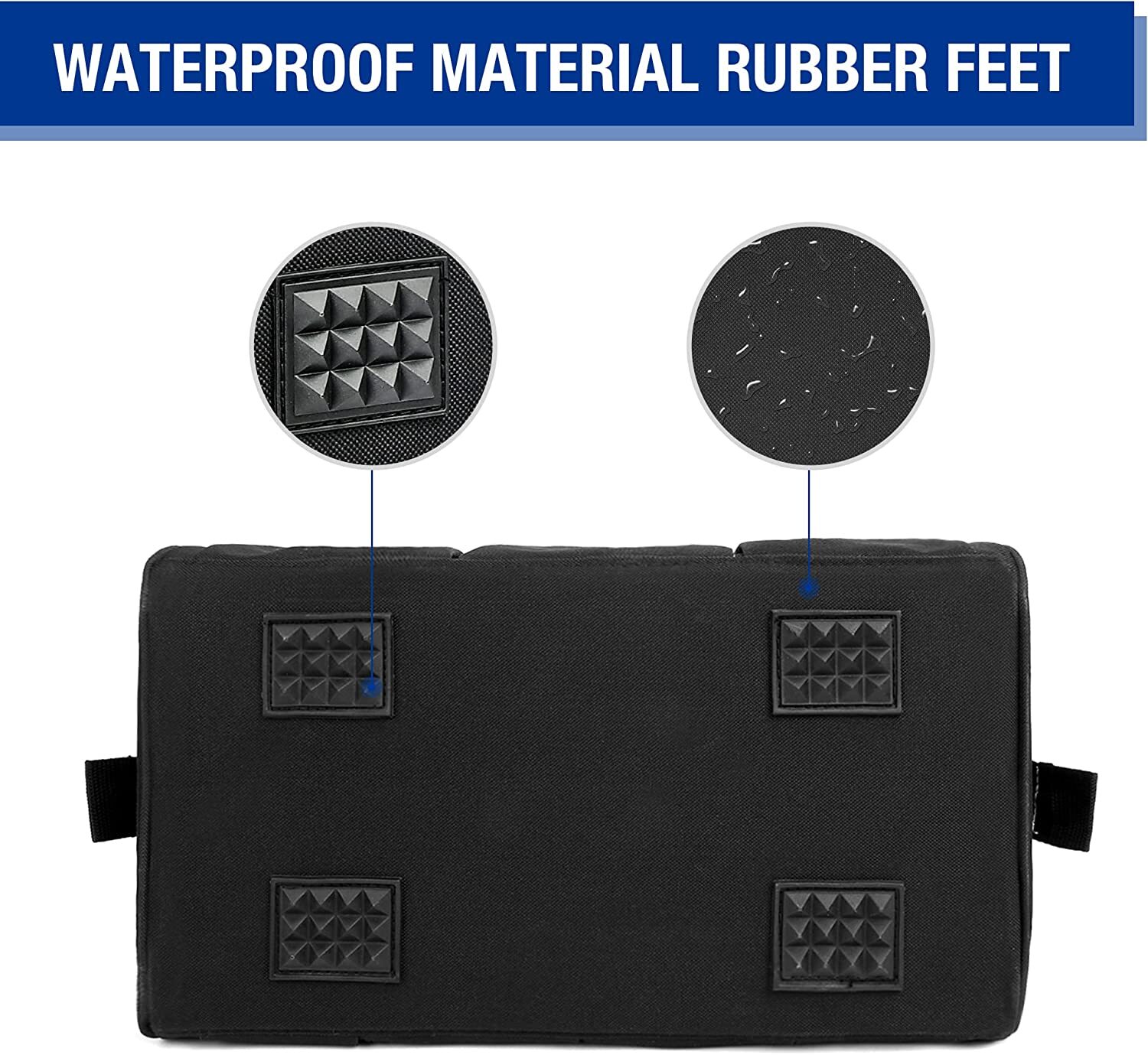 WORKPRO 14″ Tool Bag 13 Pockets Close Top Wide Open Mouth w/Adjustable Shoulder