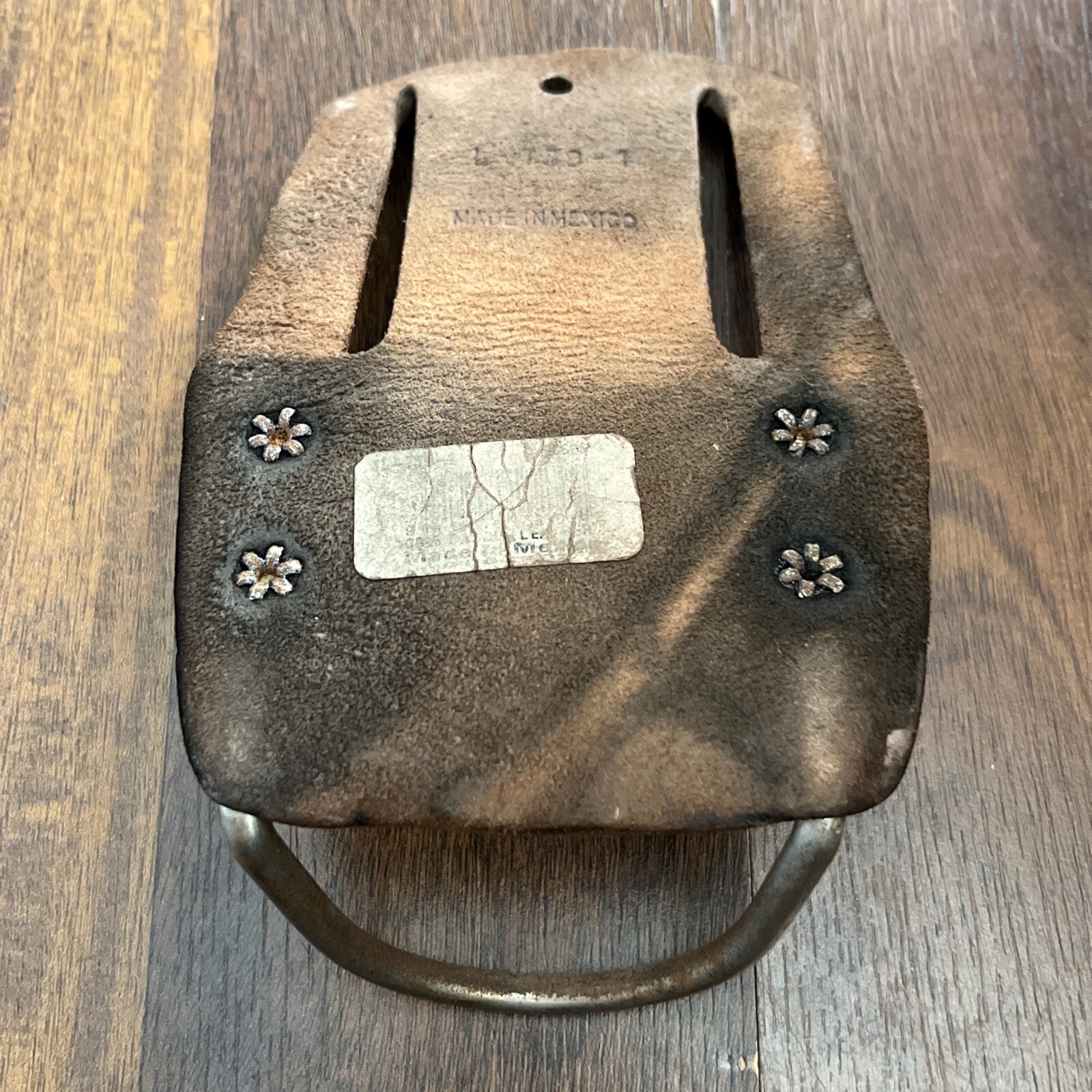AWP Hammer Holder For Belt. Leather L-739-1 Made In Mexico {JJ}